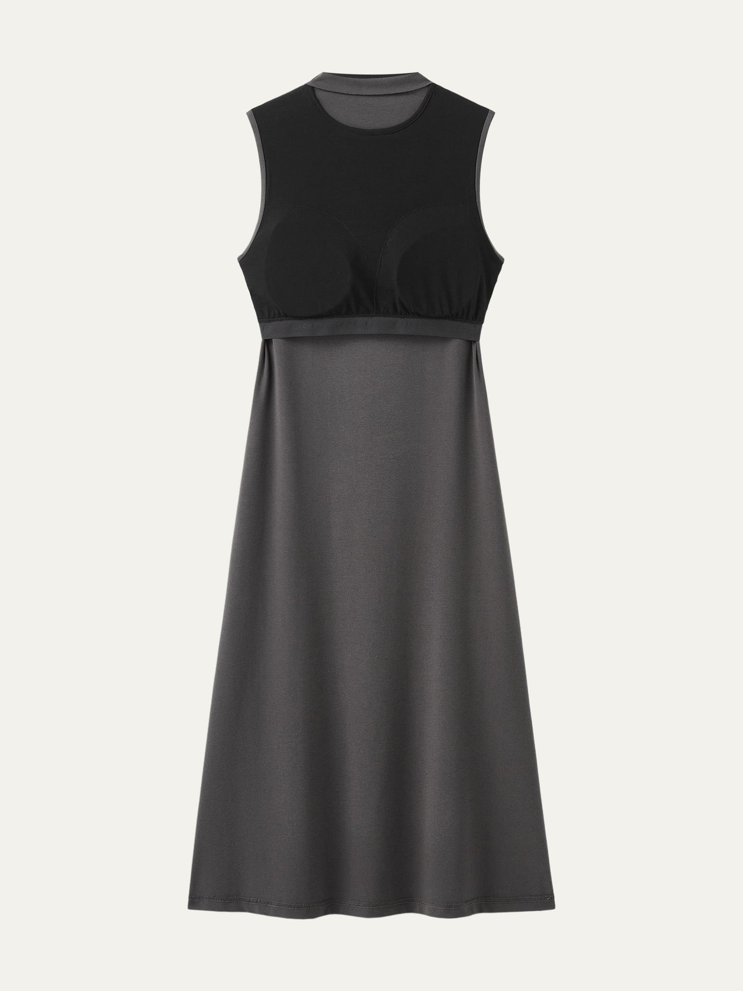 Everyday Mockneck New Airy Brami Midi Dress