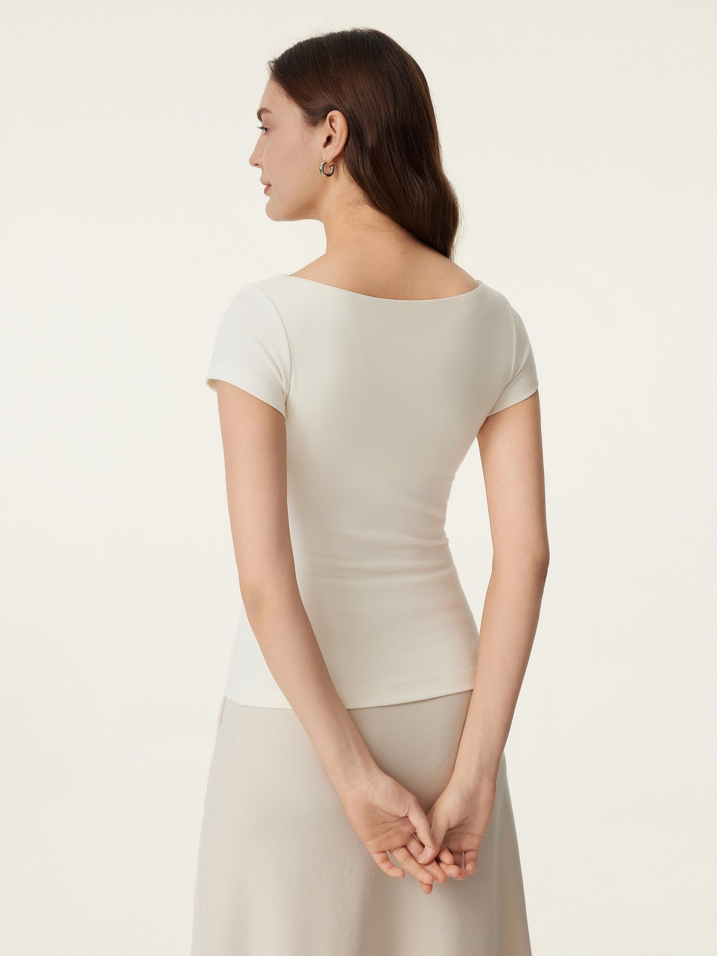 V-neck Short Sleeve New Airy Brami