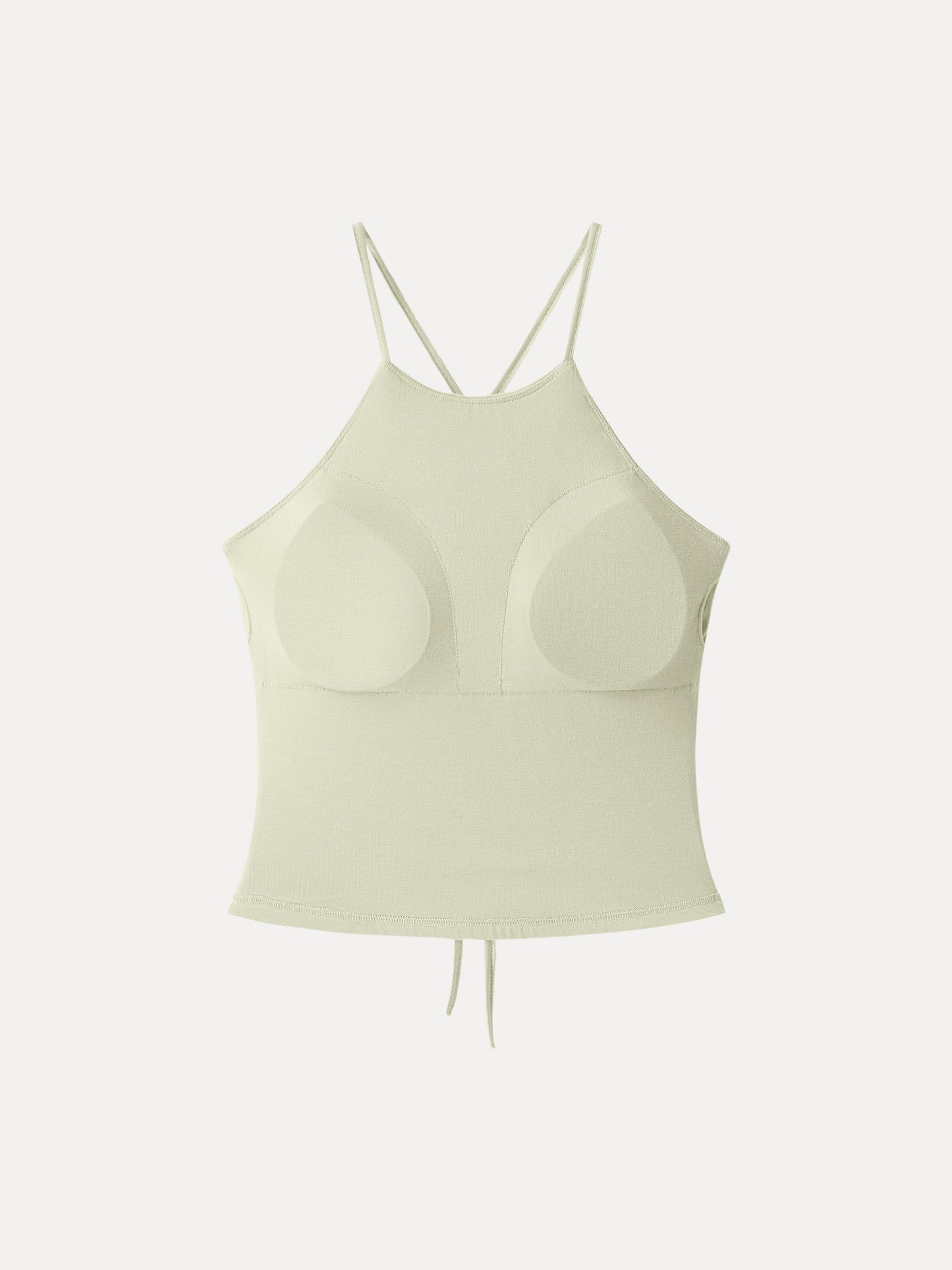 Tie Back Bandless Brami Crop Top