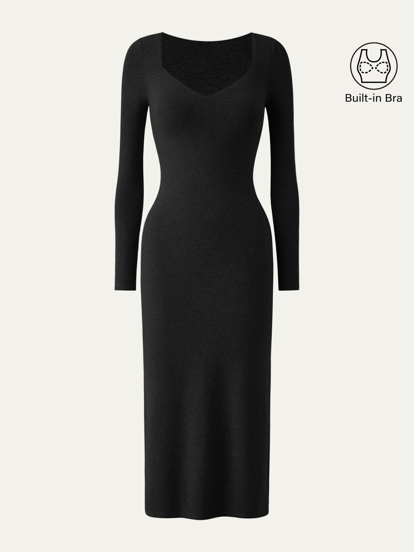 Sweetheart Neckline Midi Brami Dress