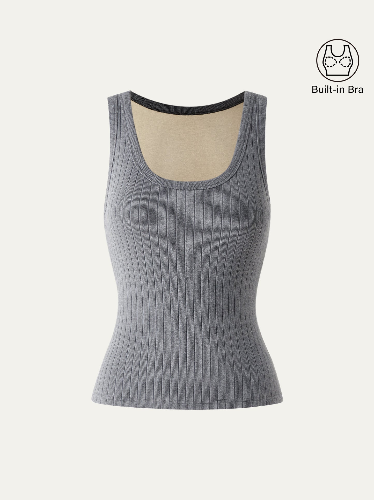 Wide Rib Scoop Brami Tank